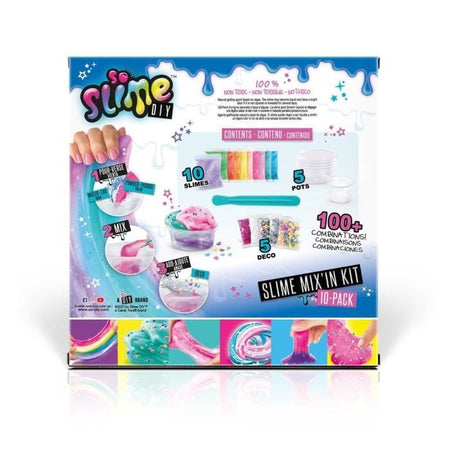CANAL TOYS - Slime - Kit Mix'in - Confezione 10 Slime