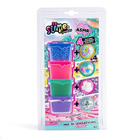Canal Toys - So Slime DIY - Mix'in Sensations Confezione da 4 - Hobby creativi - SSC 232 - Canal Toys