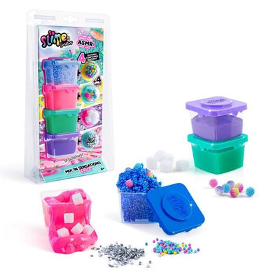 Canal Toys - So Slime DIY - Mix'in Sensations Confezione da 4 - Hobby creativi - SSC 232 - Canal Toys