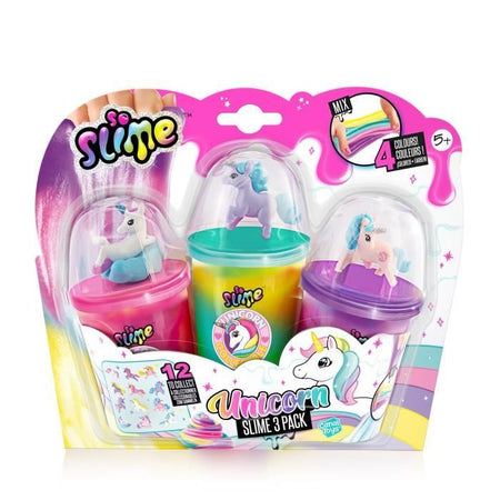 Canal Toys - So Slime - Confezione da 3 unicorni da collezione - SSC 269 - Canal Toys