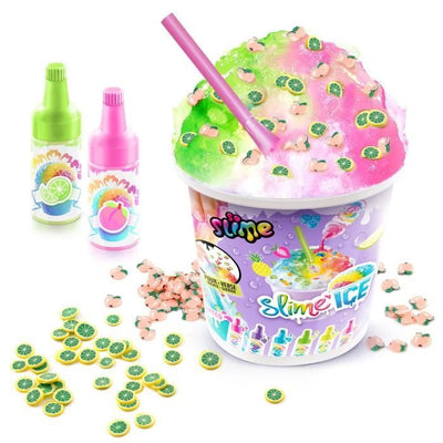 Canal Toys - SO SLIME DIY - Slime Ice Mega Cup - Con 2 coloranti profumati, 1 cucchiaio e decorazioni - SSC 300