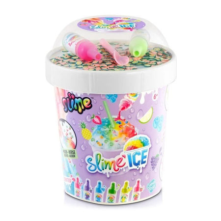 Canal Toys - SO SLIME DIY - Slime Ice Mega Cup - Con 2 coloranti profumati, 1 cucchiaio e decorazioni - SSC 300