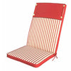 cuscino alto con doppia cucitura idrorepellente Rosso