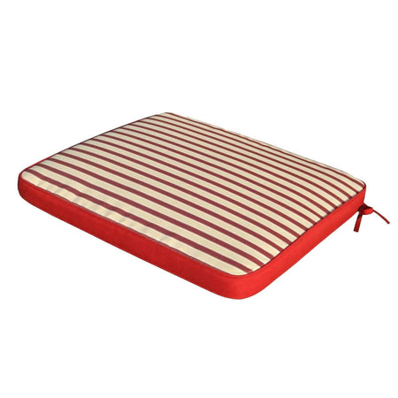 Cuscino per seduta idrorepellente 40x40 Rosso