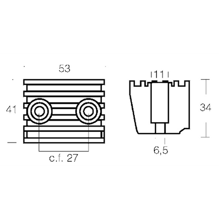 Cubo Dpx In Zinco