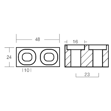 Cubo In Zinco 115/200 Hp