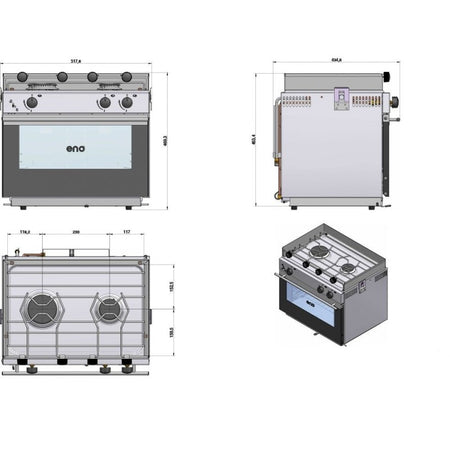 Cucina Con Forno One