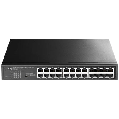 CUDY FS1024 - 24-PORT 10/100 MBPS METAL SWITCH