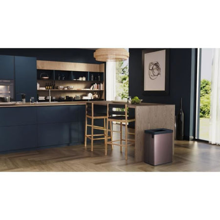 Contenitore per la raccolta differenziata - VERTO - CURVER - 54 L - Rosa perla