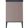 Cestino da terra - VERTO - CURVER - Apertura touch - 54 L - Rosa perla