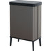 Cestino da terra - VERTO - CURVER - Apertura touch - 54 L - Grigio perla
