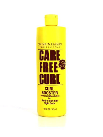 SOFTSHEEN-CARSON CARE FREE CURL /CURL BOOSTER PERMANENT WAVE LOTION 458ML FOR HARD TO CURL HAIR TIGHT CURLS PER CAPELLI