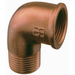 Curva M-F In Bronzo Da 3/8