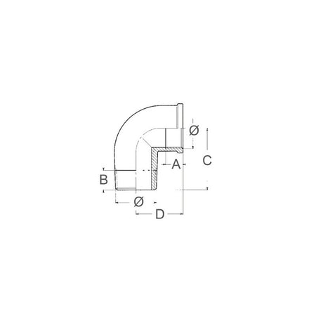 Curva M-F In Bronzo Da 3'