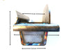 Braciere CADEL compatibile in ACCIAO AISI 304 cod.4D2401309106 Ricambio per Stufe a Pellet CADEL Alta Temperatura mod VENUS