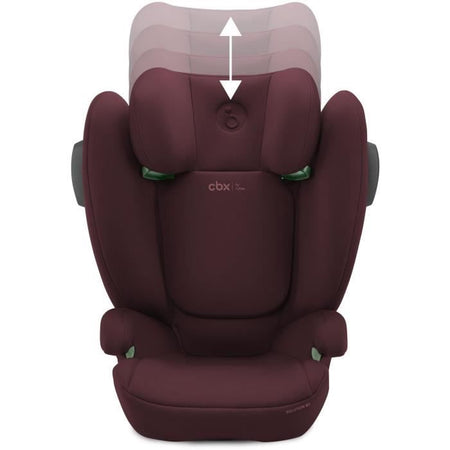 Seggiolino auto - CYBEX - Solution B3 i-fix - Dinamico - Gruppo 2/3 - Reclinabile - Rosso