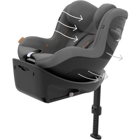 Seggiolino auto Sirona G i-Size - Lava Grey - CYBEX