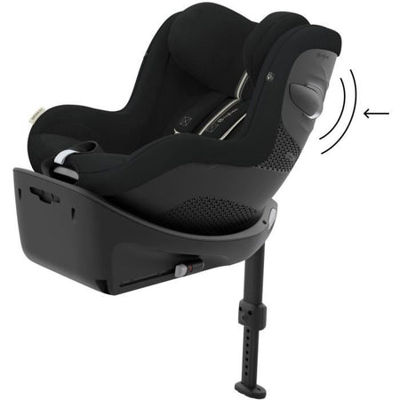 Seggiolino auto Sirona G i-Size - CYBEX - Tessuto Plus - Nero Lunare