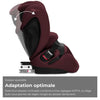 CBX BY CYBEX - Seggiolino auto Gr. 1/2/3 Pallas B i-Size Rumba Rosso-Rosso Scuro - Rosso