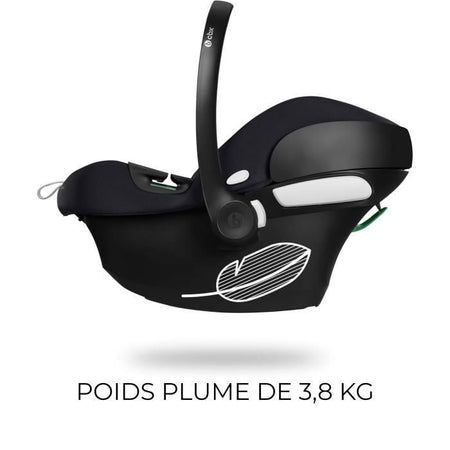 Seggiolino auto Aton B2 i-Size + Base One - 0-24 mesi - Volcano Black CYBEX