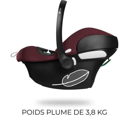 Accogliente CYBEX Aton B2 I-Size - Una base dinamica inclusa - Rosso