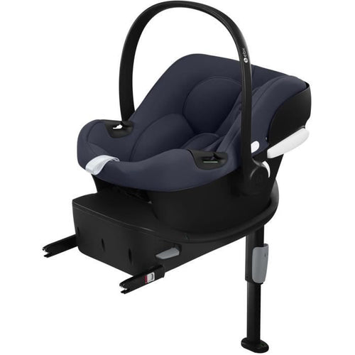 Accogliente CYBEX Aton B2 I-Size - Base One Bay Blue inclusa - Blu
