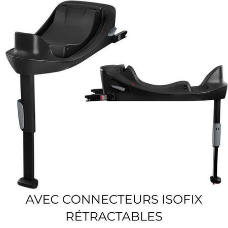 Accogliente CYBEX Aton B2 I-Size - Base One Bay Blue inclusa - Blu