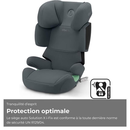 Soluzione automatica B I -fix in acciaio grigio cybex - gruppo 2/3 - grigio