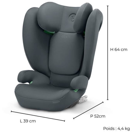 Soluzione automatica B I -fix in acciaio grigio cybex - gruppo 2/3 - grigio