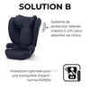 Soluzione automatica B I -fix Bay Blue Cybex - Gruppo 2/3 - Blu