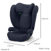 Soluzione automatica B I -fix Bay Blue Cybex - Gruppo 2/3 - Blu