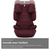 Seggiolino auto CYBEX Solution X i-Fix - Da 3 a 12 anni - Rumba Rosso
