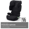 Seggiolino auto CYBEX Solution X i-Fix - Da 3 a 12 anni - Nero Puro
