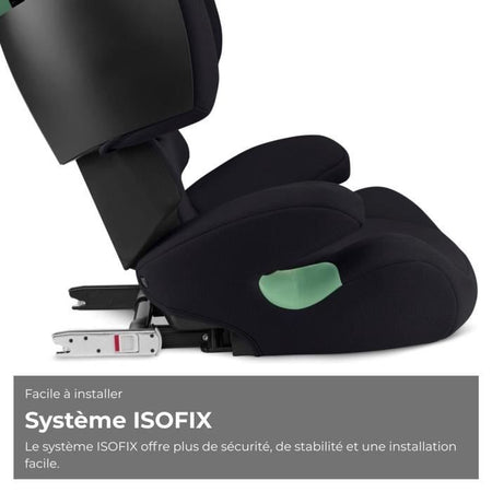 Seggiolino auto CYBEX Solution X i-Fix - Da 3 a 12 anni - Nero Puro