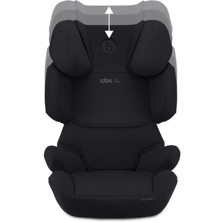 Seggiolino auto CYBEX Solution X i-Fix - Da 3 a 12 anni - Nero Puro