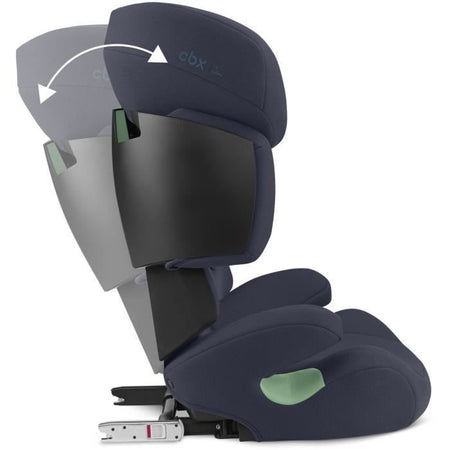Seggiolino auto CYBEX Solution X i-Fix - Da 3 a 12 anni - Blue Moon