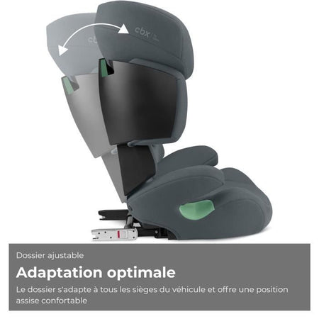 Rialzo per auto CYBEX Solution X i-Fix - Grigio Cobblestone