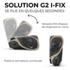 Seggiolino auto - CYBEX - Solution G2 i-Fix Plus Tessuto - Grigio pietra