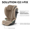 Seggiolino auto - CYBEX - Solution G2 i-Fix Plus Tessuto - Grigio pietra