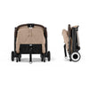 CYBEX - Passeggino ultracompatto e confortevole - ORFEO - 4 ruote - Beige Mandorla