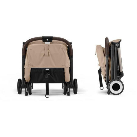 CYBEX - Passeggino ultracompatto e confortevole - ORFEO - 4 ruote - Beige Mandorla