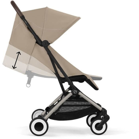 CYBEX - Passeggino ultracompatto e confortevole - ORFEO - 4 ruote - Beige Mandorla