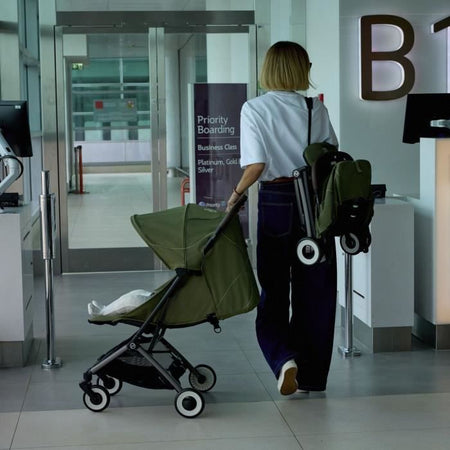 CYBEX - Passeggino ultracompatto e confortevole - ORFEO - 4 ruote - Rosa caramella