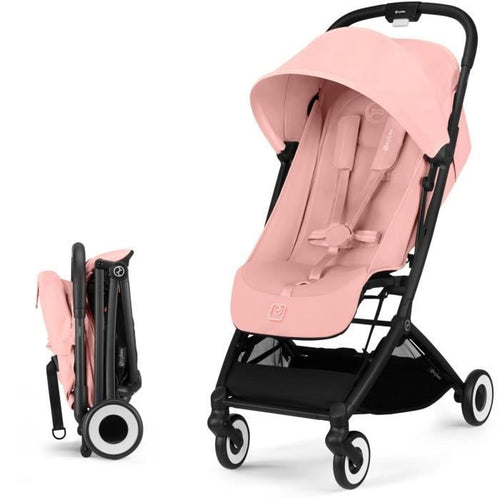 CYBEX - Passeggino ultracompatto e confortevole - ORFEO - 4 ruote - Rosa caramella