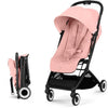 CYBEX - Passeggino ultracompatto e confortevole - ORFEO - 4 ruote - Rosa caramella