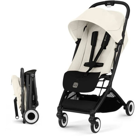 CYBEX - Passeggino ultracompatto e confortevole - ORFEO - 4 ruote - Canvas White