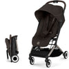 CYBEX - Passeggino ultracompatto e confortevole - ORFEO - 4 ruote - Marrone cioccolato