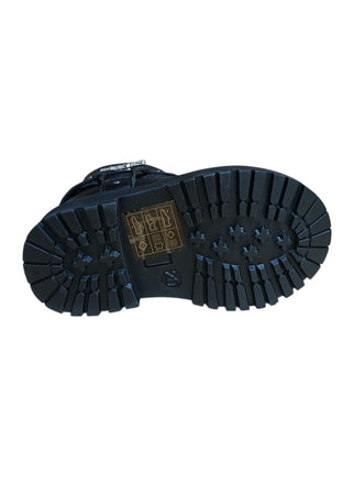 Scarpe stivaletto Unisex bambini 4US paciotti MARTIN nero zip laterale