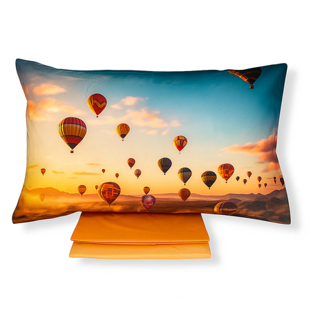 Caleffi Completo Lenzuola Singolo In Cotone Cappadocia 2502S25