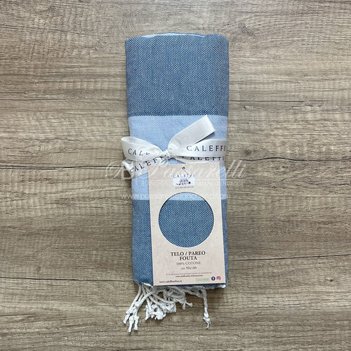 Caleffi Telo mare Pareo Fouta California Beach Con il Tuo Nome 90x180 2411S10